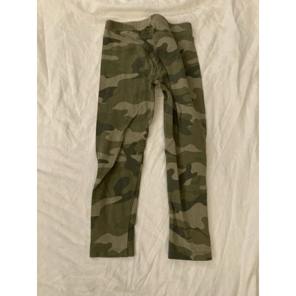 5T Old Navy girl clothes - one piece pants | camo theme